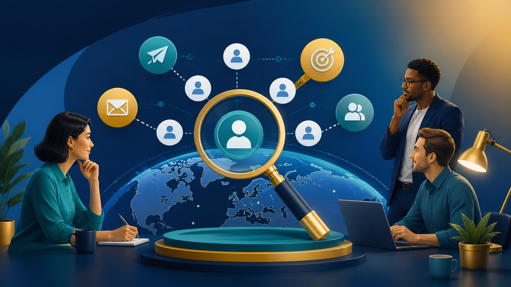Editorial illustration for Instantly Review: Sales Outreach and Lead Generation Tools Overview
